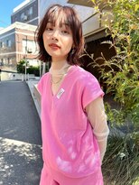 エイミー(Aimee)&nbsp;Aimee 町田　外ハネボブ×ナチュラルブラウン