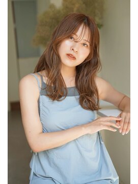 パール(PearL) 【PearL】コテ巻き風パーマ/透明感カラー/ウェーブヘア/髪質改善