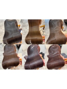 《本格髪質改善特化サロン》一人一人の"クセ"や"髪質"を見極め、あなただけの薬剤を調合。輝く美髪へ。