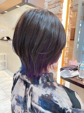 髪質改善/顔周りレイヤーカット/グレージュ[千葉/千葉駅]