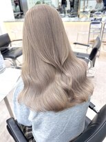 サンクプロジェクト(cinq PROJECT)&nbsp;原宿韓国顔まわりミルクティーベージュミルクティーグレージュ