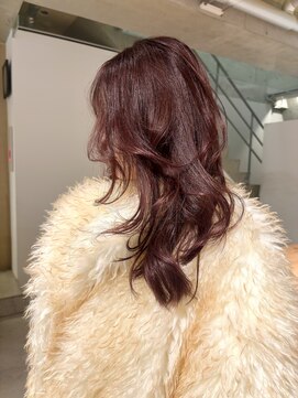 ケイトミラー(KATE Mirror) 【KANON】ミディアムレイヤーケアカラー暖色カラーピンクカラー