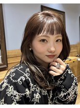 ブロッサム 池袋店(Blossom) イメチェン/ブラウンベージュ/インナーカラー/前髪/池袋