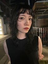 ロッソサンテ(rosso sante)&nbsp;黒髪レイヤーパーマ