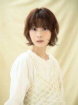 ピークアブー アヴェダ アトレ恵比寿(PEEK-A-BOO AVEDA)&nbsp;ショートボブパーマ顔まわりレイヤー 佐藤優太