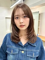 アビー(ABBEY3)&nbsp;レイヤーカットミディアムレイヤーハッシュカットハイレイヤー