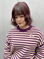 スリーアン(THREE ann.) ボブウェーブパーマ