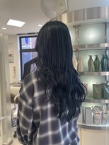 プランタン フォー ヘアー(printemps FOR HAIR)&nbsp;三本木担当モデル様/ブルーブラック