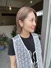 【透明感ハイトーン】カット+ケアブリーチWカラー ￥23650→￥22000