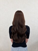 ルル 大宮駅東口(LULU)&nbsp;【チョコブラウン】ブリーチなしダブルカラー/ロング