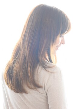 ヘアーサロン ラフリジー(Loufreasy) 小顔ワンカールセミディ☆バックスタイル