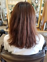 ルークス 中央林間(LOOOKS)&nbsp;ナチュラルブラウン×ミディアム・セミロング