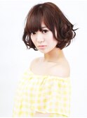 ラクチンスタイリング♪無造作ナチュラルボブ♪
