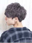 刈り上げ前下がり束感グランジマッシュ【モテ髪・イケメン】