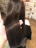 ロータス ヘアデザイン(LOTUS hair design.)&nbsp;髪質改善ナチュラルストレート×guest style【縮毛矯正】