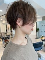 グラフ 銀座(GRAFF)&nbsp;大人かわいい簡単スタイリング/前髪なしハンサムショート