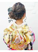 振袖ヘア☆+゜