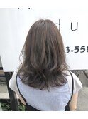 ソフトウルフ ミディアムレイヤー アッシュブラウン