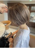 白髪染めでもできる大人ハイライトボブ 【恵比寿/広尾】担当濱口