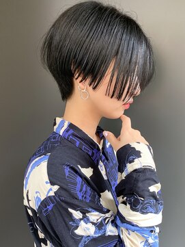 ラウンジ モリオ イケブクロ(Lounge MORIO Ikebukuro) 【morio池袋】綺麗でかっこいい黒髪ショート♪