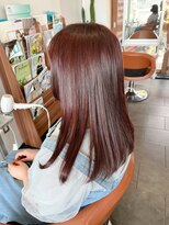 ヘアサロン フラット(Hair salon flat) ピンク☆ヒュージョニスト