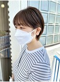 カジュアルショート_スッキリ耳掛けスタイル