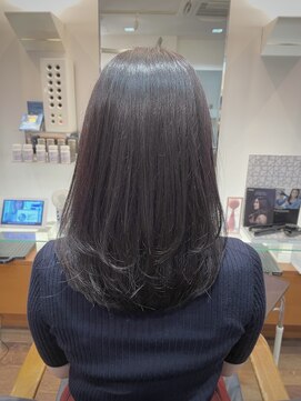 エムタニグチギンザ(M.TANIGUCHI GINZA) 【レイヤースタイル】秋色/ワインカラー/艶髪カラー