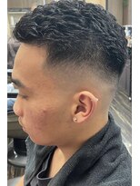 エックス 淵野辺(EX)&nbsp;ヒートトリートメントパーマ  ×スキンフェード