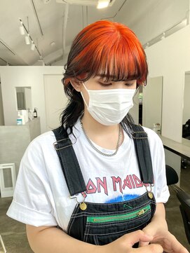 ジーナ オモテサンドウ(XENA) ルーツカラーオレンジ