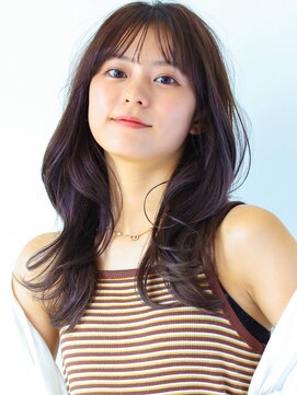 ガリカ 博多(Gallica) 【Gallica】透明感オリーブベージュ/顔周りレイヤー/透け感