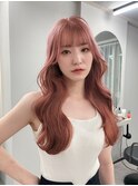 【LICCA NOE】ブリーチ1回からできるピンクブラウン