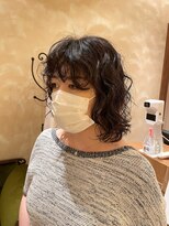 ビュートリアム265(BEAUTRIUM 265) ボブ/ボブレイヤー/くせ毛パーマ/顔周りカット/ウルフ/銀座