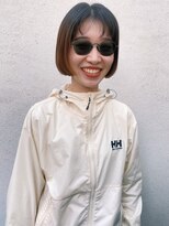 フェンヘアーアイス 中目黒(Fen.hair ici)&nbsp;大人可愛い小顔前下がりボブ×ナチュラルボブ×ミニボブ20代30代