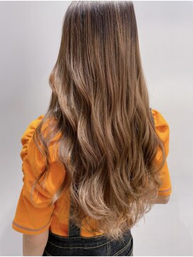 テイクケアオアレナータ(TAKE CARE OR RENATA) RENATA 大人かわいい20代30代40代 オレンジブラウンロング◎