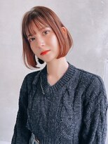 エイミー(Aimee)&nbsp;Aimee町田　ふんわりボブ×ピンクブラウン