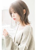 【BALMY 難波】くびれミディアムレイヤースタイル