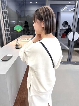 アム(am) ぱらぱらカラー　アンブレラカラー　バレイヤージュカラー