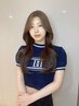 【顔周りのカットにこだわった】韓国カット+髪質改善カラー/赤みなしカラー