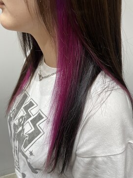 チェロ(CHERO) ★美髪インナーカラー大人可愛い＃モテ髪＃ピンクカラー