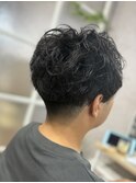 メンズ ニュアンスミックスパーマ