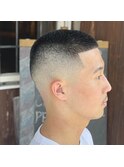 スタイリスト【上岡】スキンフェードバズカット