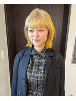 ニコフクオカヘアーメイク(NIKO Fukuoka Hair Make)&nbsp;《NIKO》周りと差をつけるデザインカラー/ルーツカラー.裾カラー