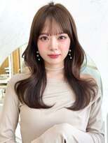 アフロートリノ(AFLOAT Leino) 2wayバング 韓国前髪 シースルー セミロング くびれヘア　顔周り
