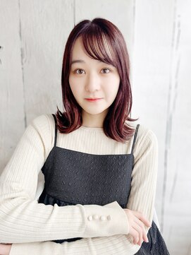 ナル 宇都宮(nalu) ツヤ感ピンクのエギョモリスタイル