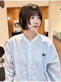 切りっぱなしボブ/小顔ボブ/ミニボブ/ラインボブ/コンパクトボブ