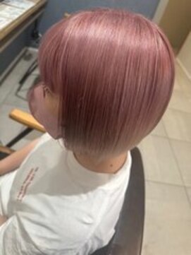 アース 鹿児島天文館店(HAIR&MAKE EARTH) 透明感抜群ピンクカラー♪