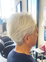 アヴソリューク(Absoluk)&nbsp;シルバーヘアーメンズショート