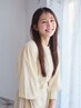 【髪質改善】カット+ケアカラー+超音波トリートメント￥16500→