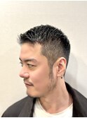 メンズビジネスショートイカつかない好印象爽やか刈り上げ短髪