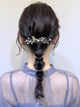 リリー シブヤ(Lilly shibuya) 【Lilly渋谷】#ヘアセット#ヘアアレンジ#編み込み#編み下ろし